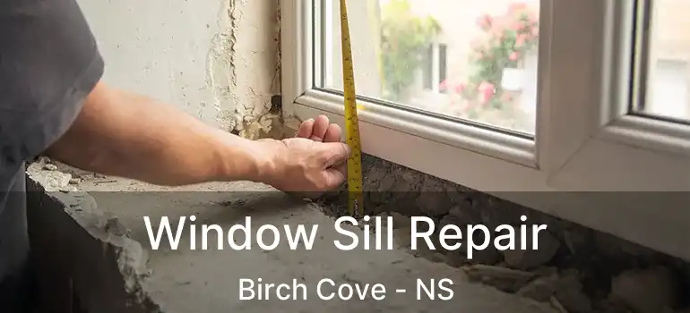  Window Sill Repair Birch Cove - NS