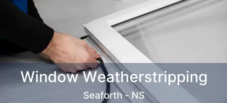  Window Weatherstripping Seaforth - NS