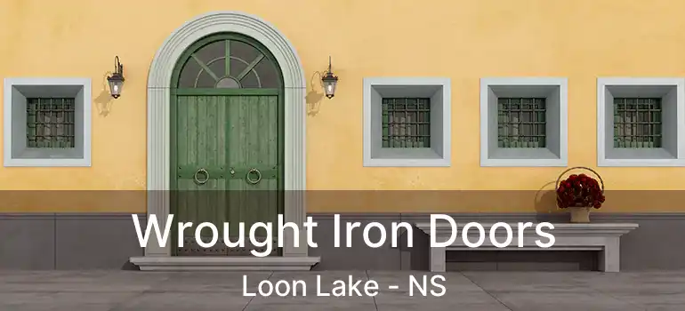  Wrought Iron Doors Loon Lake - NS